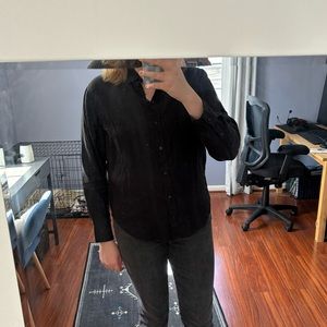Everlane black button-up